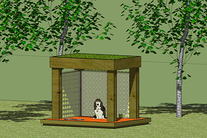 3D Model Doghouse